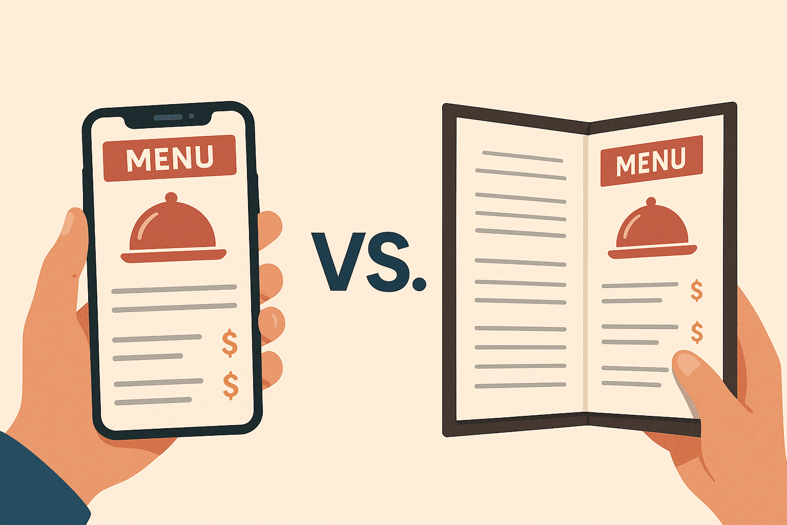 Practical Restaurant Menu Implementation Strategies: Physical vs Digital Menus